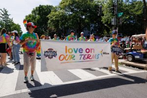 Mystics at the Capital Pride Parade